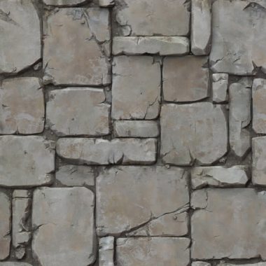 坚固的灰色石砖墙贴图背景