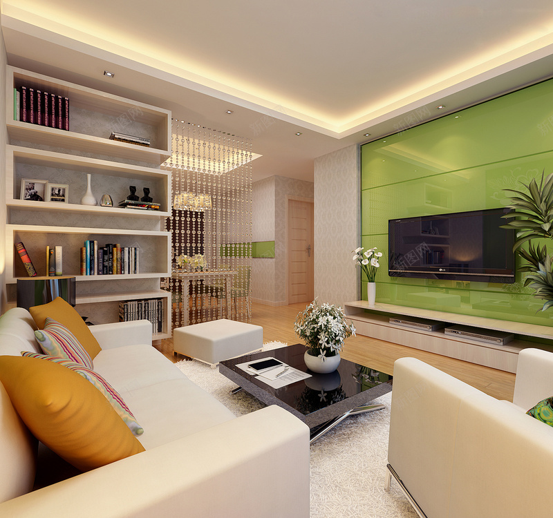 家装效果图背景jpg设计背景_88icon https://88icon.com 客厅 室内 家装 家装效果图 影视墙 效果图 沙发 设计