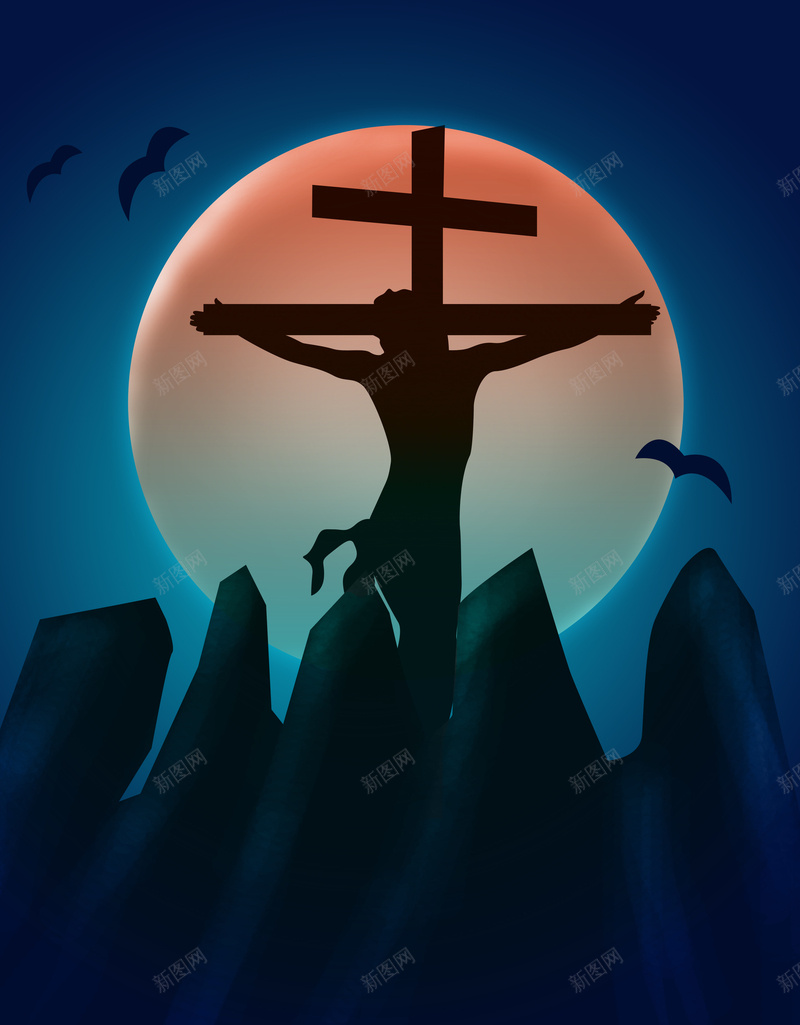 416复活节促销海报背景psd设计背景_88icon https://88icon.com 416 促销 十字架 复活节 海报 素材 耶稣 背景 蝙蝠 黑暗