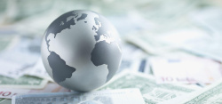 世界金钱全球商务背景高清图片