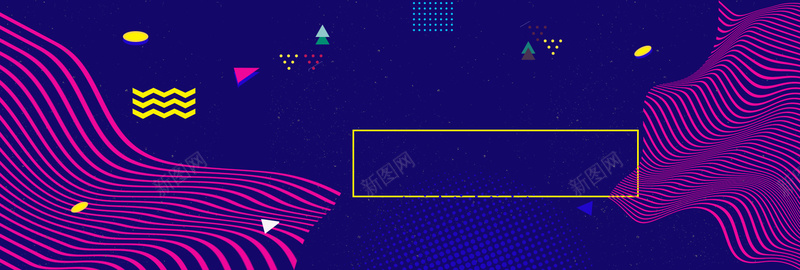 蓝色时尚女装黑色星期五bannerpsd设计背景_88icon https://88icon.com banner 女装背景 漂浮元素 简约 纹条 蓝色 蓝色背景 黑色星期五