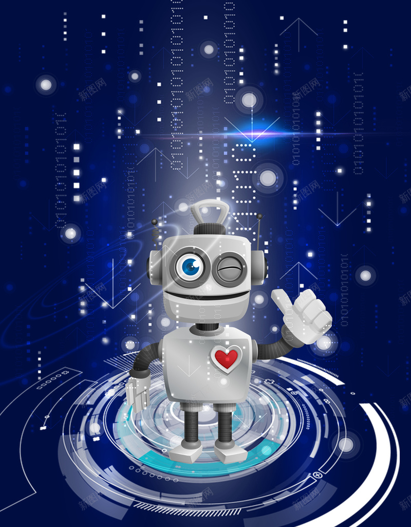 机器人宣传海报背景psd设计背景_88icon https://88icon.com 宣传 技术 机器人 海报 科学 科技 背景 金属
