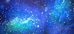 抽象夜空炫彩油墨水彩星空绘画背景高清图片