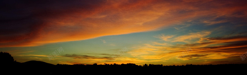 夕阳西下背景摄影图片