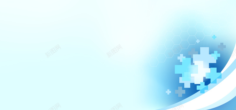 蓝色医疗十字背景jpg设计背景_88icon https://88icon.com 医疗 十字背景 海报banner 蓝色