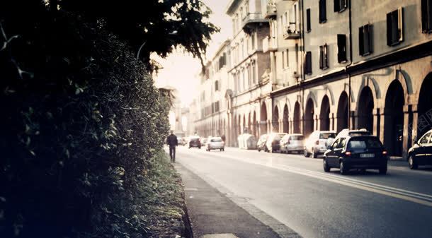意大利街道风景背景