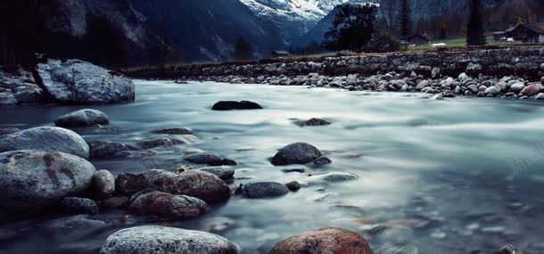 河流自然风光背景jpg设计背景_88icon https://88icon.com 乡村 山峰 河流 自然风光