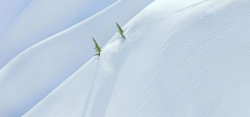 雪地风景滑雪场雪地风景高清图片