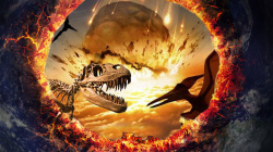 恐龙宣传海报恐龙博物馆宣传海报高清图片