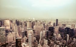闹市纽约闹市高楼建筑高清图片