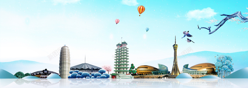 郑州印象旅游景色bannerpsd设计背景_88icon https://88icon.com 中国旅游 城市 城市海报 大气海报 旅游 旅游海报 郑州 郑州印象 郑州印象海报 郑州新貌 郑州海报