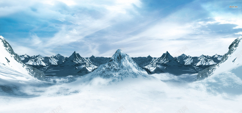 冰山背景摄影图片