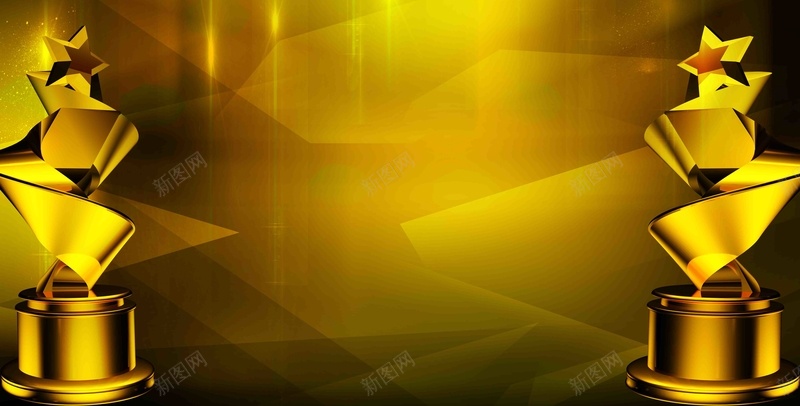 金色高档颁奖盛典宣传展板海报背景模板psd设计背景_88icon https://88icon.com 光感 几何 奖杯 宣传 展板 抽象 海报 盛典 金色 颁奖 高档