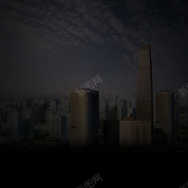 城市高楼大厦背景摄影图片