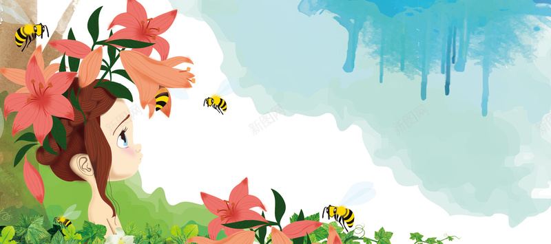 三八妇女节卡通童趣bannerpsd设计背景_88icon https://88icon.com 三八妇女节 化妆品 卡通 女孩 女王 女生节 女神节 女装 春天 服装 森林 电商 自然 花朵