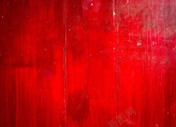刷红漆的椅子红漆木板背景高清图片