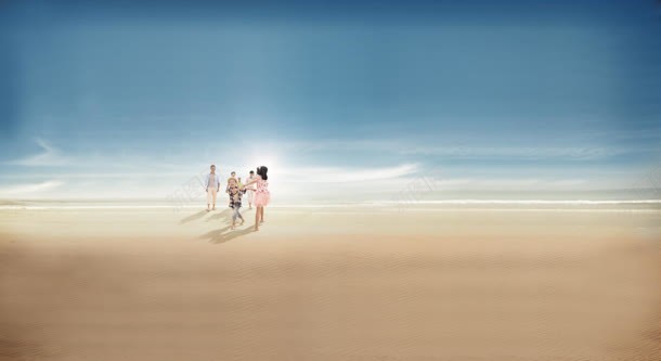 阳光沙滩人物jpg设计背景_88icon https://88icon.com 人物 沙滩 素材 阳光