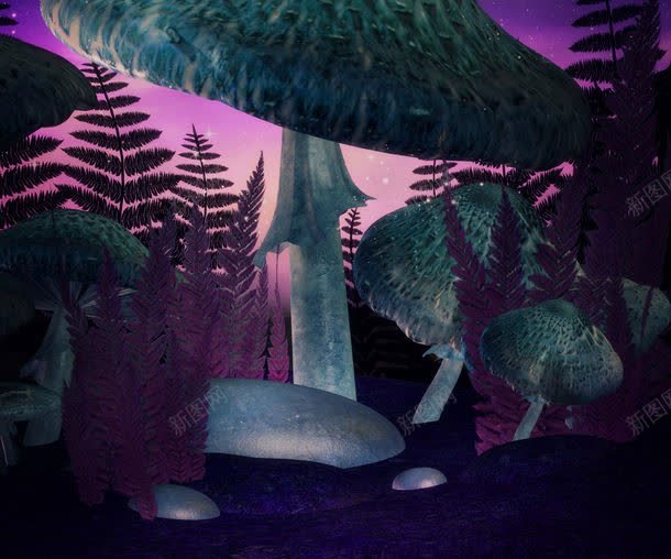 森林中的蘑菇背景jpg设计背景_88icon https://88icon.com 其它类别 图片素材 森林 森林中的蘑菇背景图片 森林中的蘑菇背景图片素材下载 植物 紫色 背景图案 背景花边 蘑菇