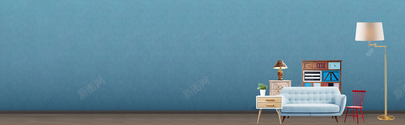简约家装节促销蓝色磨砂背景psd设计背景_88icon https://88icon.com 几何 家装海报 家装节 广告 房屋装修 温馨家居 素材 背景 装修建材 装修节 设计