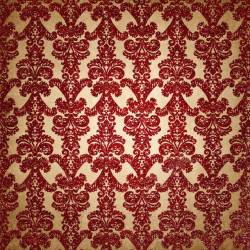 红色针织布料背景图片红色复古针织布料花纹背景高清图片
