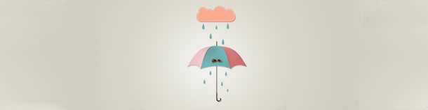 可爱的雨伞jpg设计背景_88icon https://88icon.com 可爱 雨伞