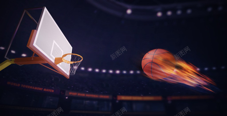 创意篮球广告片摄影图片