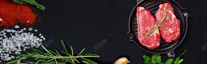 黑色特色夏日餐饮美食牛排西餐背景psd设计背景_88icon https://88icon.com 叶子 夏日 牛排 特色 美食 美食背景 西餐背景 餐饮 黑色