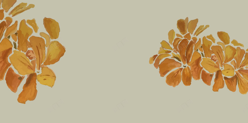 无缝花卉图案自由矢量背景psd设计背景_88icon https://88icon.com H5 手绘 矢量 纹理 背景图 花卉 质感 黄色