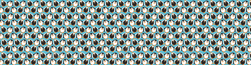 企鹅可爱图案背景jpg设计背景_88icon https://88icon.com 印花 图案 底纹 海报banner 纹理 花纹 质感
