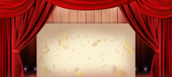 开幕式展板开幕式帘幕红色背景高清图片