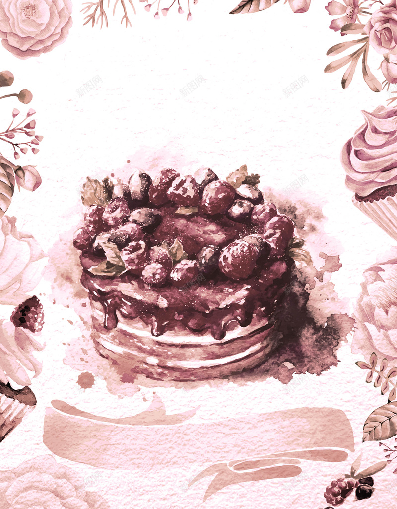 美食巧克力蛋糕海报背景psd设计背景_88icon https://88icon.com 巧克力 海报 生日 纹理 美味 美食 背景 蛋糕 质感
