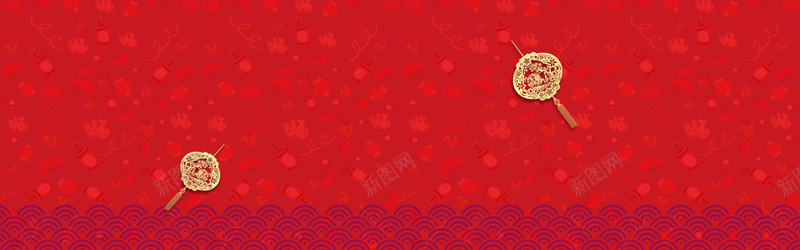 红色祥云中国风底纹纹理banner背景素psd设计背景_88icon https://88icon.com banner 中国风 底纹 祥云 素材 红色 纹理 背景