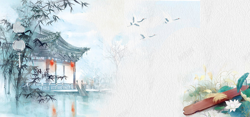 淘宝夏天夏季水墨中国风文艺bannerpsd设计背景_88icon https://88icon.com banner 中国风 夏天 夏季 文艺 水墨 淘宝 背景 荷花莲