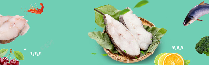 鲜美鱼片文艺简约绿色bannerpsd设计背景_88icon https://88icon.com 日式料理 日式美食 日式茶馆 日式餐厅 日本印象 日本寿司图片 日本料 日本菜 生鱼片 舌尖上的日本