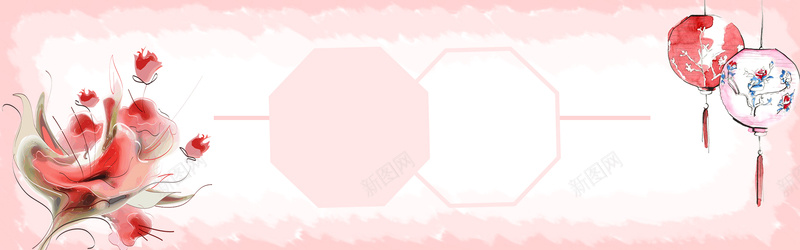 泼墨古风清新bannerpsd设计背景_88icon https://88icon.com 古典 古装 古风 复古 时尚 民族花纹 民族风 民族风格 水彩花卉背景 清新背景感兴趣 牡丹 花开