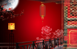 大气头饰素材中国风印象创意海报高清图片