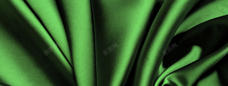 绿色丝滑质感高档珠宝背景背景
