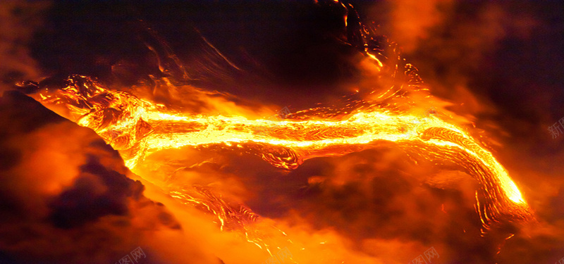 岩浆火爆背景背景