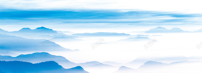 大气磅礴群山背景背景