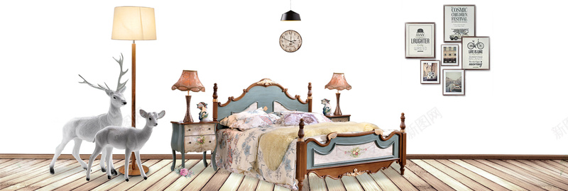 北欧家居文艺大床简约白色bannerpsd设计背景_88icon https://88icon.com 全屏轮播海报 北欧海报 北欧风情 家具 家具海报 家居海报 居家 床 沙发 简约布艺 经济型小户型