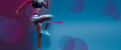 高档健身高端健身运动海报背景高清图片