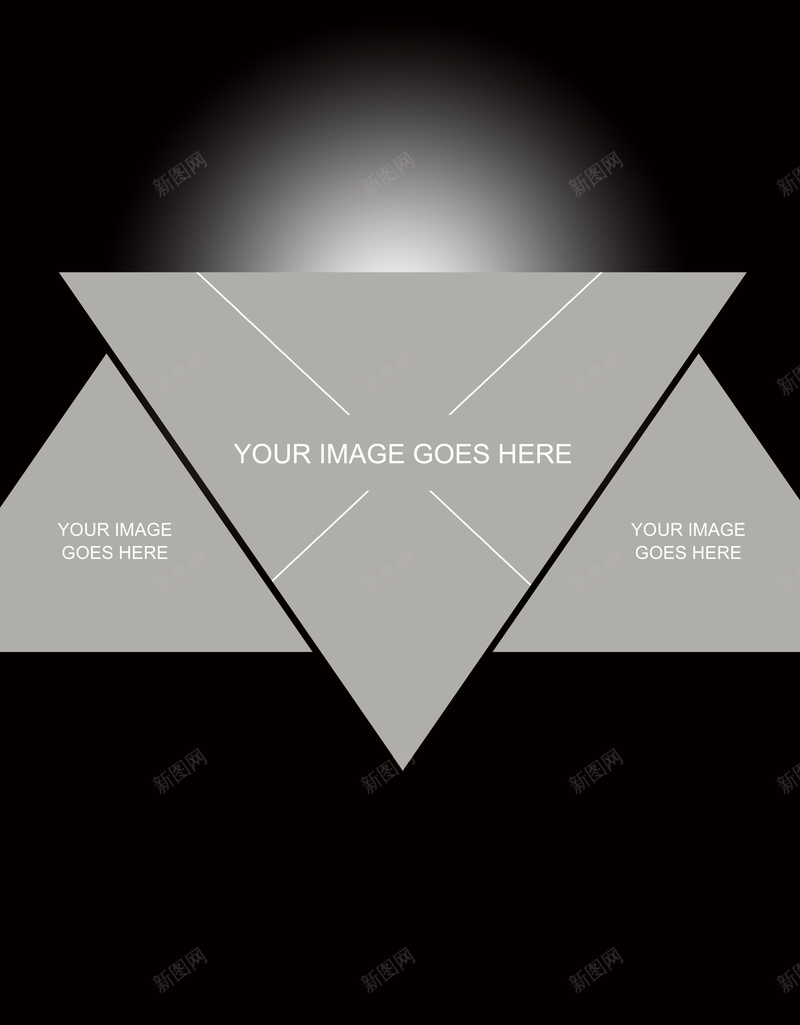 黑色简洁海报背景psd设计背景_88icon https://88icon.com 三角形 几何 大气 时尚 纹理 质感 黑色