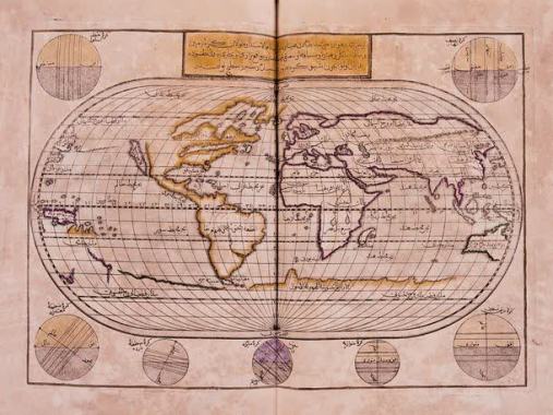全球地图背景