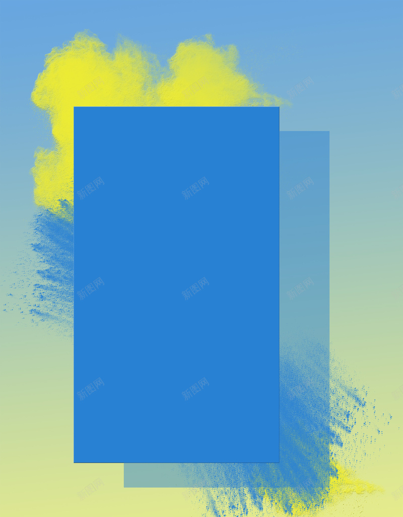 蓝色水彩质感纹理海报背景psd设计背景_88icon https://88icon.com 水墨 水彩 水彩质感 海报 纹理 蓝色 设计背景 质感 质感纹理 黄色