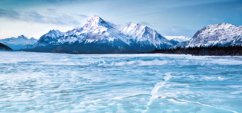 冰雪山峰背景psd_88icon https://88icon.com 冬天 冰雪 北极 山峰 摄影 海报banner 白色 风景