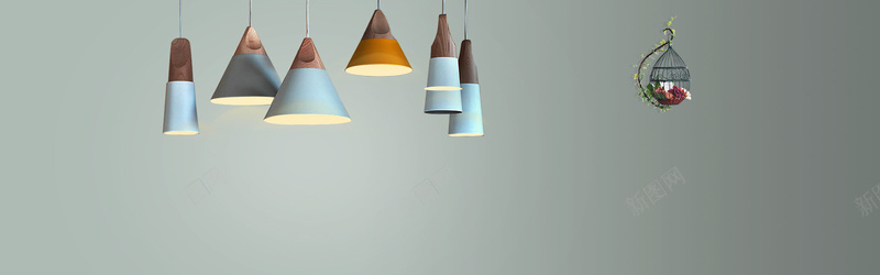 现代简约装饰banner海报背景psd设计背景_88icon https://88icon.com banner海报背景 创意简约背景 室内 海报 灯具 现代简约背景海报 简约 设计