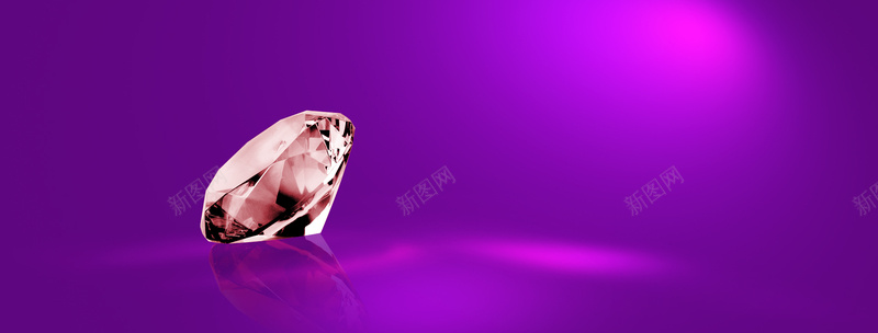 紫色钻石背景背景