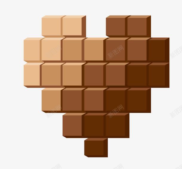 渐变爱心巧克力png免抠素材_88icon https://88icon.com 免抠PNG 创意 创意爱心 咖啡色 巧克力 巧克力色 心形 情侣 棕色 渐变 爱心 爱情 甜蜜 装饰图案