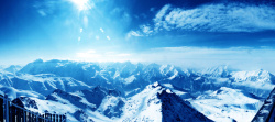 极地世界极地冰川冰雪世界背景高清图片