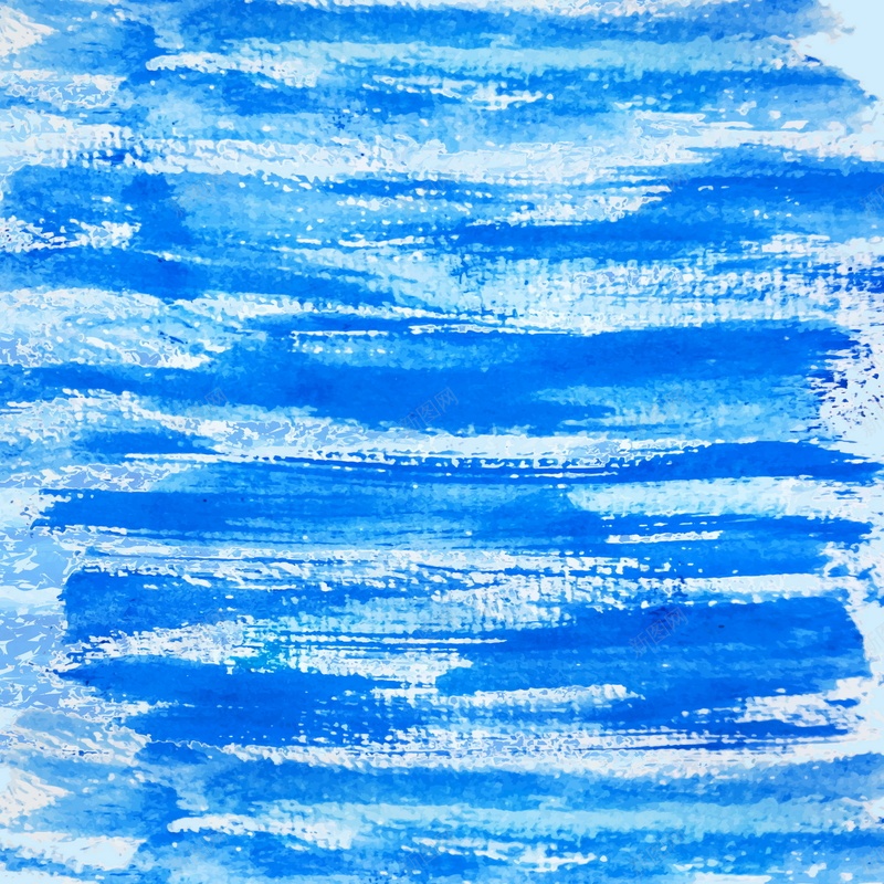 蓝色笔刷矢量图ai设计背景_88icon https://88icon.com 喷溅 墨水 水彩 油漆 纹理 蓝色 蓝色笔刷 质感 矢量图
